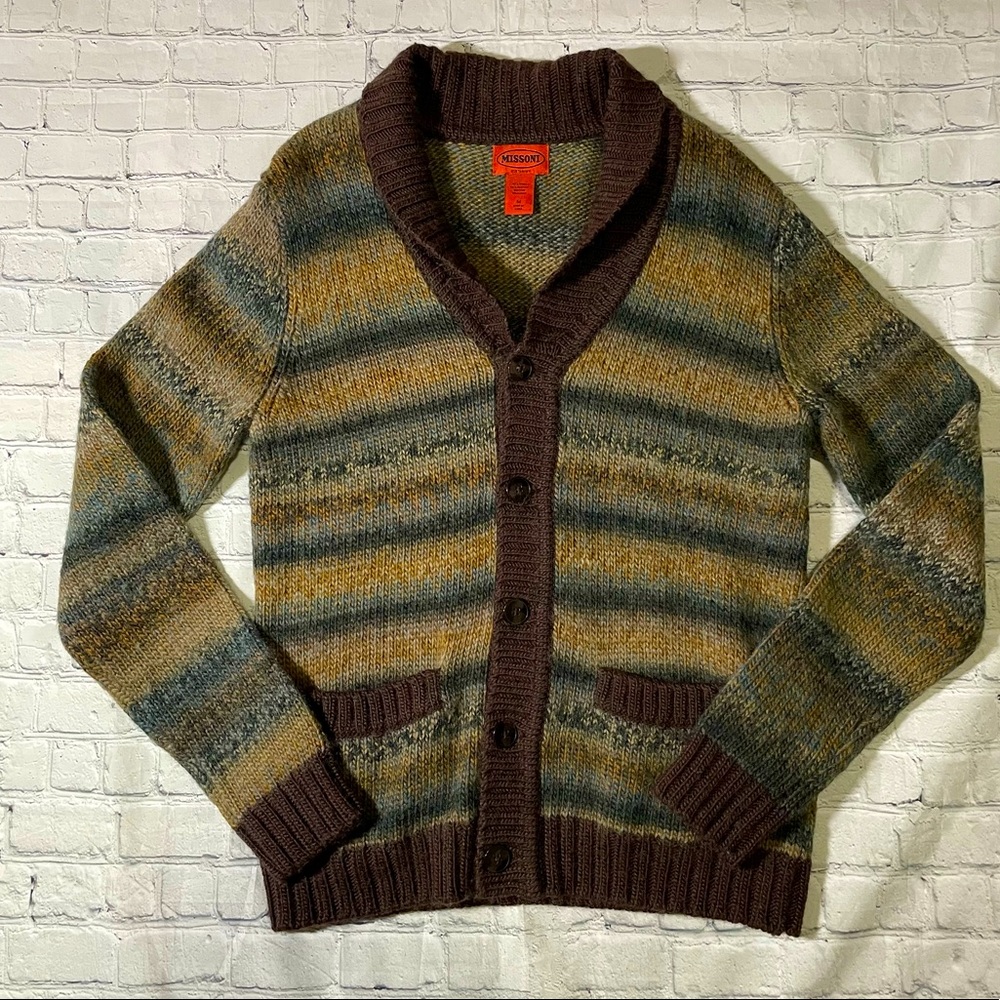 Missoni For Target Black White Chevron Men's Sweater Size M